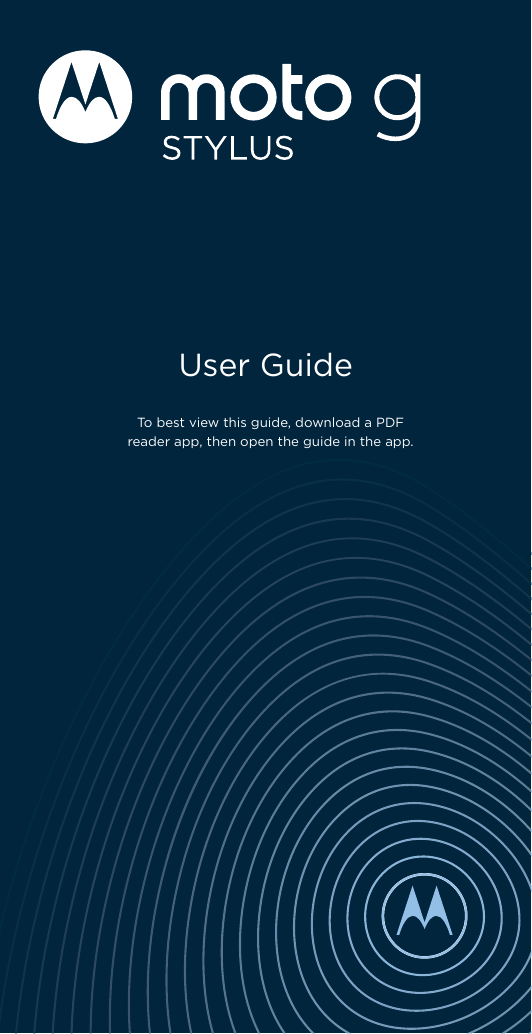 User GuideTo best view this guide, download a PDFreader app, then open the guide in the app.﻿