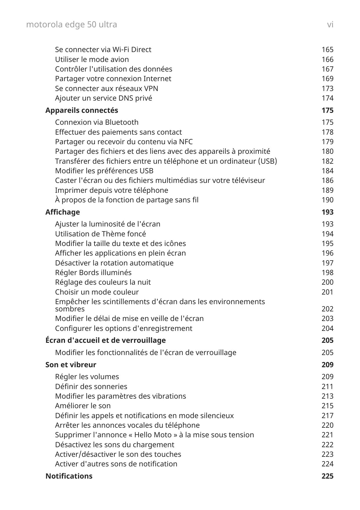 motorola edge 50 ultraSe connecter via Wi-Fi DirectUtiliser le mode avionContrôler l'utilisation des donnéesPartager votre conne