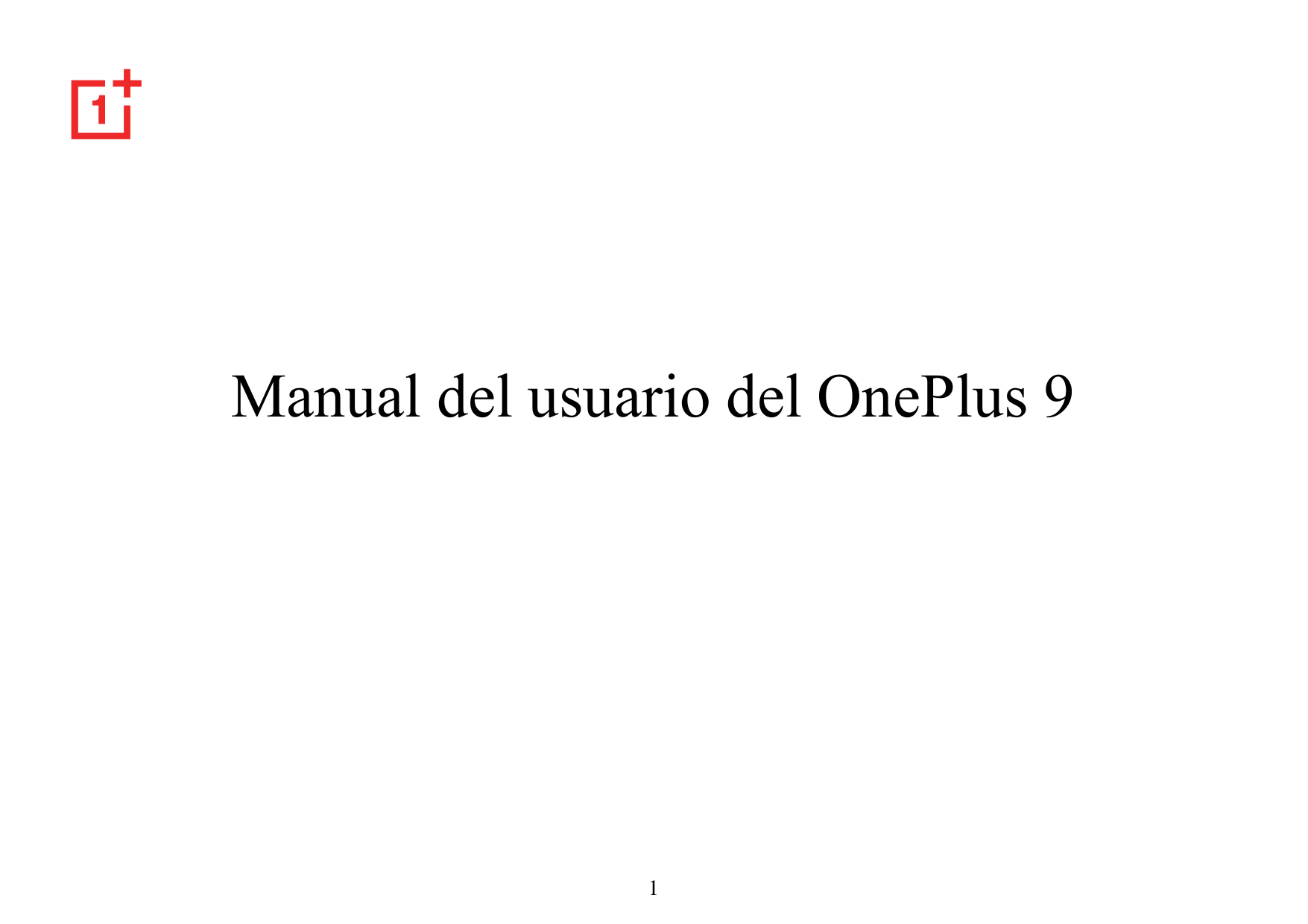 Manual del usuario del OnePlus 91