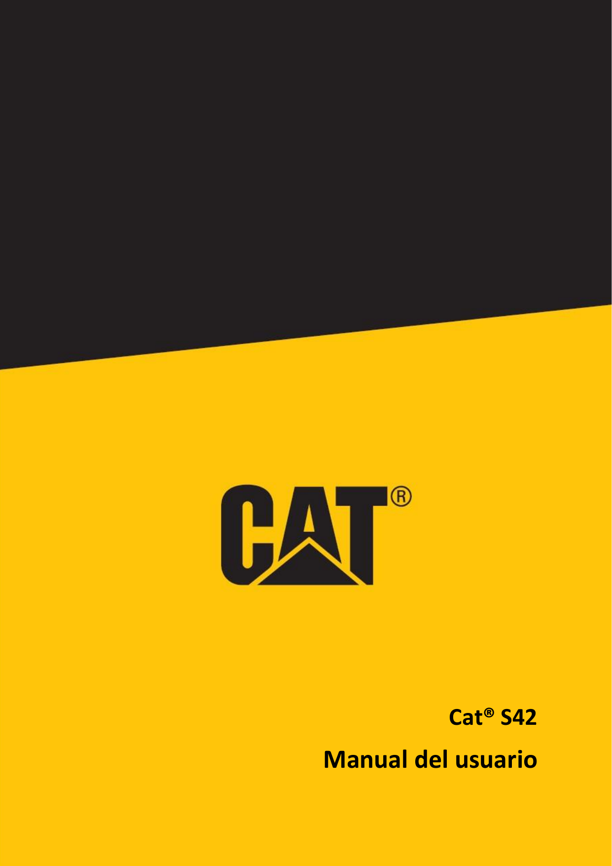 Cat® S42Manual del usuario1