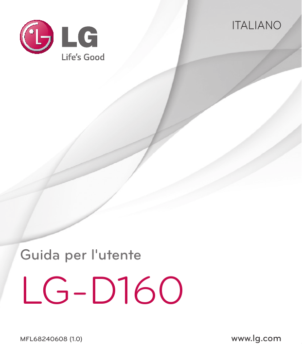 ITALIANOGuida per l'utenteLG-D160MFL68240608 (1.0)www.lg.com1