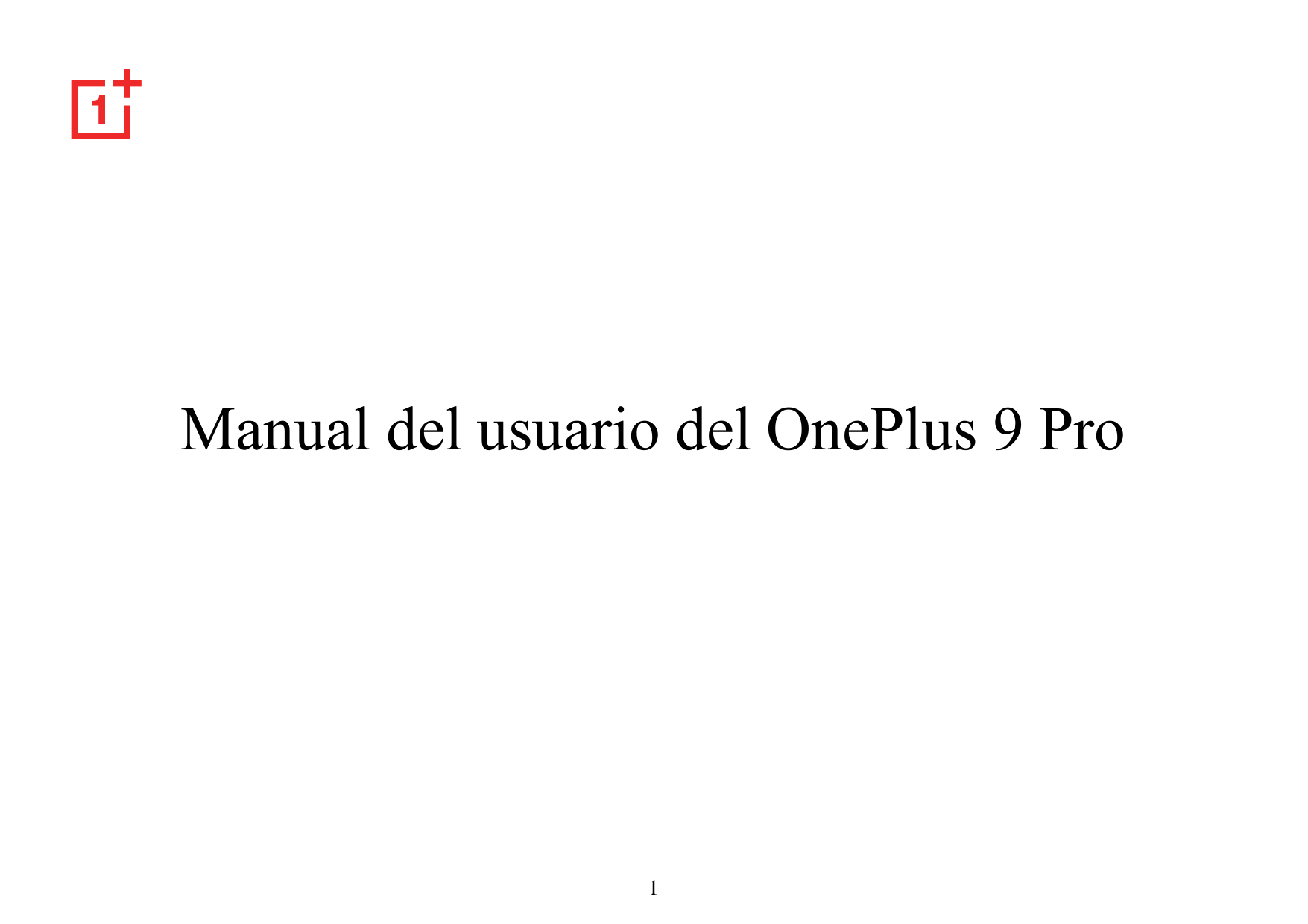 Manual del usuario del OnePlus 9 Pro1