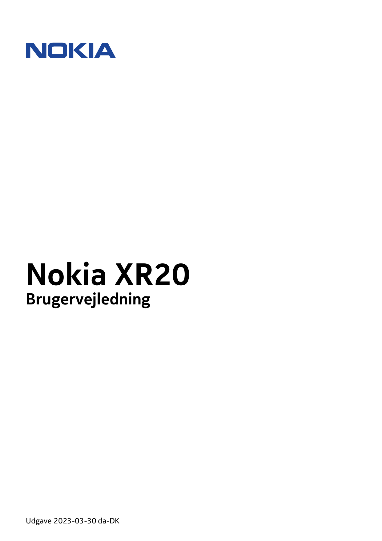 Nokia XR20BrugervejledningUdgave 2023-03-30 da-DK