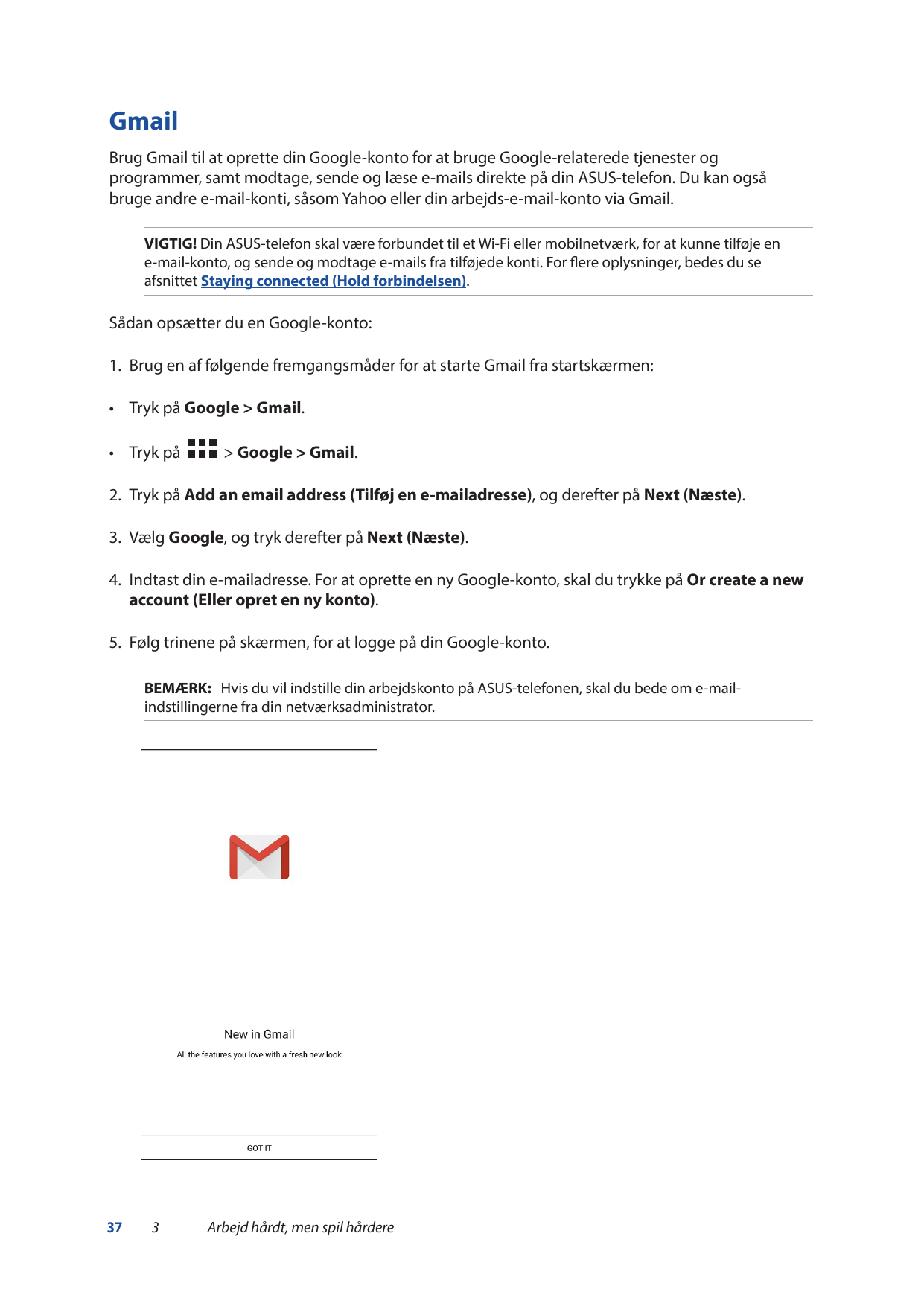 GmailBrug Gmail til at oprette din Google-konto for at bruge Google-relaterede tjenester ogprogrammer, samt modtage, sende og læ