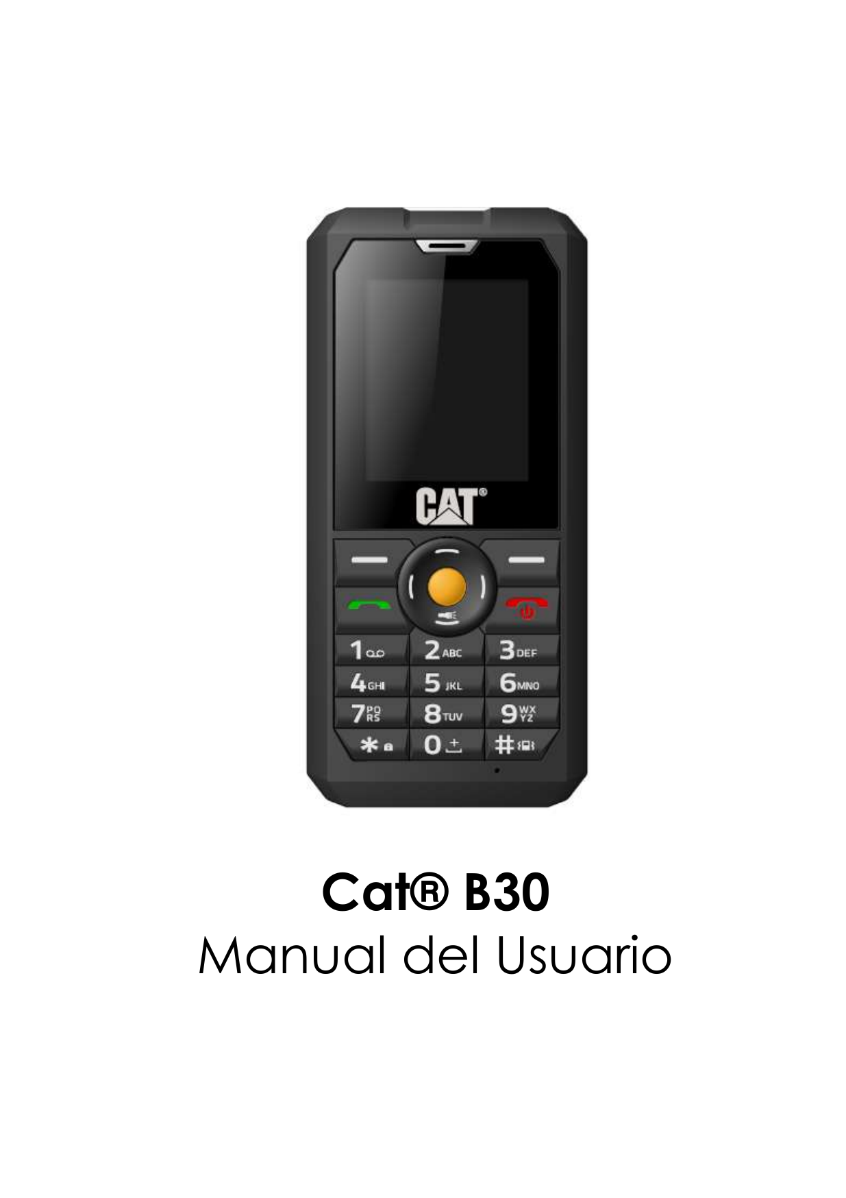 Cat® B30Manual del Usuario