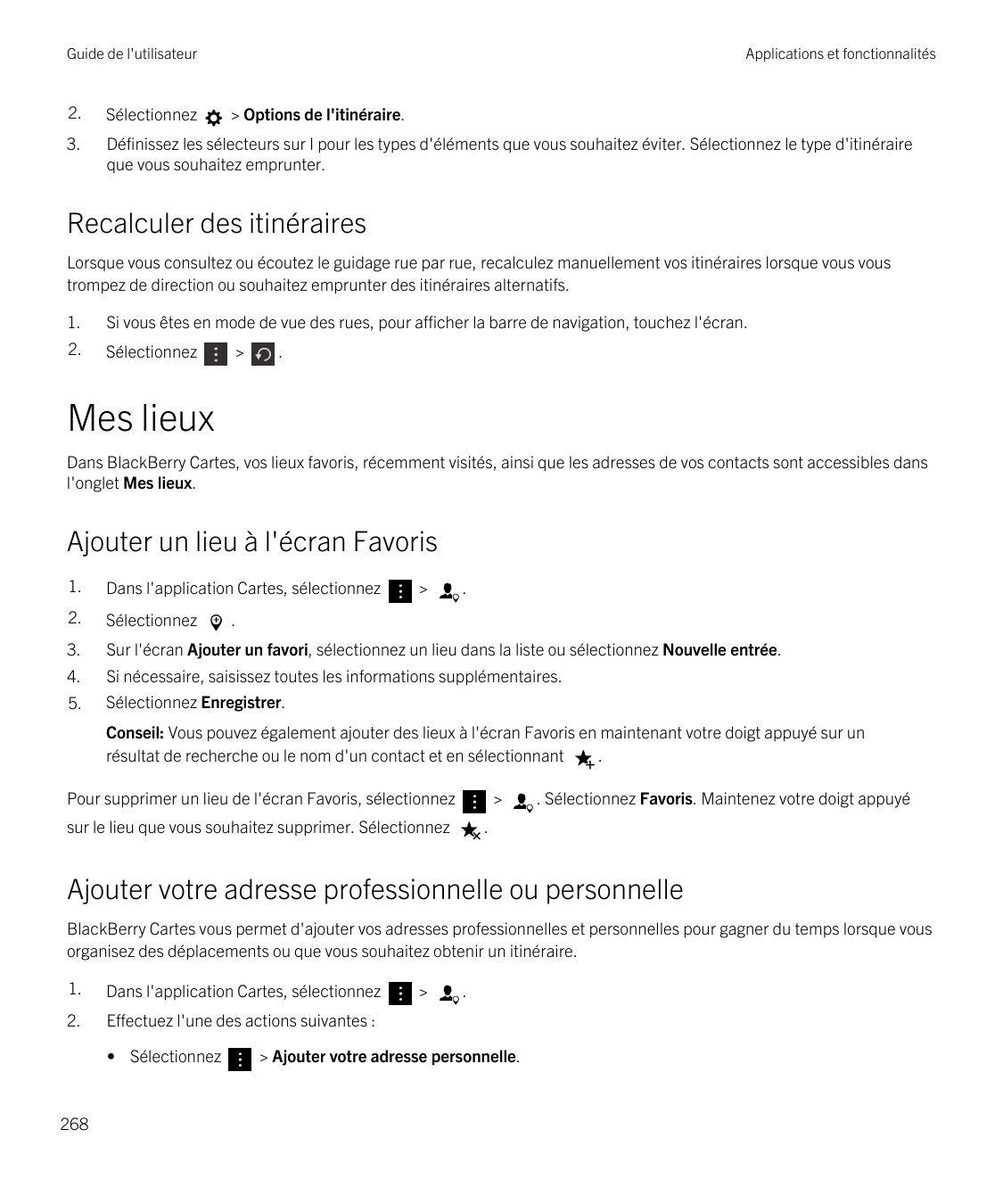 Guide de l'utilisateurApplications et fonctionnalités2.Sélectionnez3.Définissez les sélecteurs sur I pour les types d'éléments q