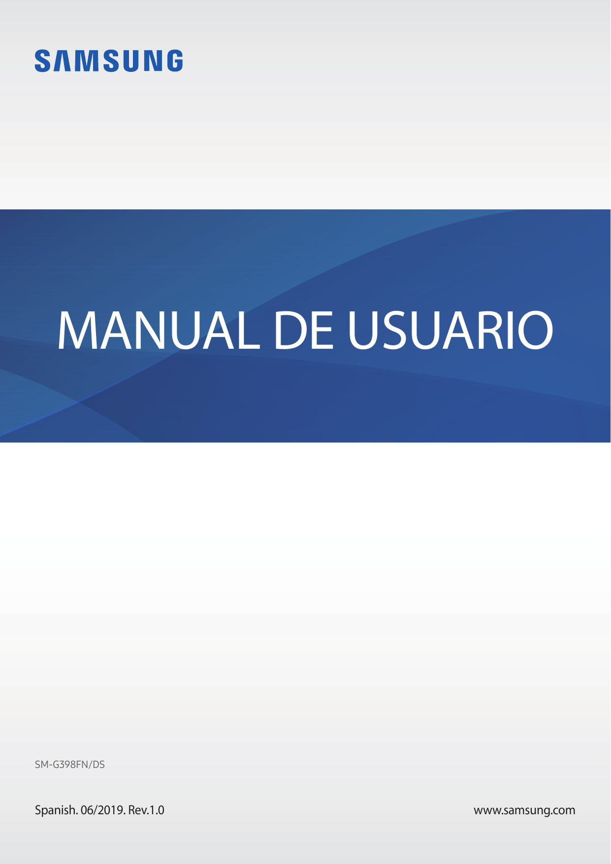 MANUAL DE USUARIOSM-G398FN/DSSpanish. 06/2019. Rev.1.0www.samsung.com