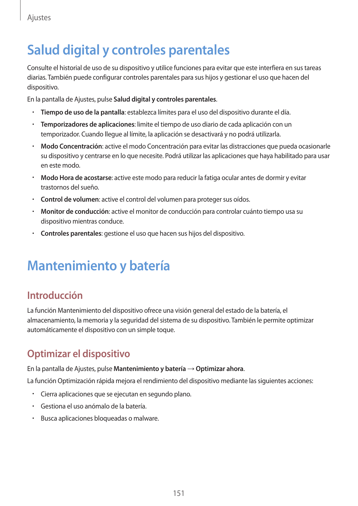 AjustesSalud digital y controles parentalesConsulte el historial de uso de su dispositivo y utilice funciones para evitar que es