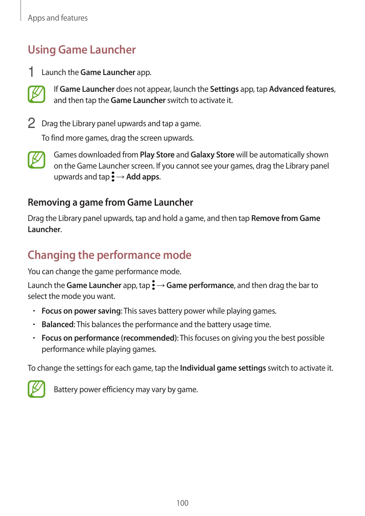 Apps and featuresUsing Game Launcher1 Launch the Game Launcher app.If Game Launcher does not appear, launch the Settings app, ta