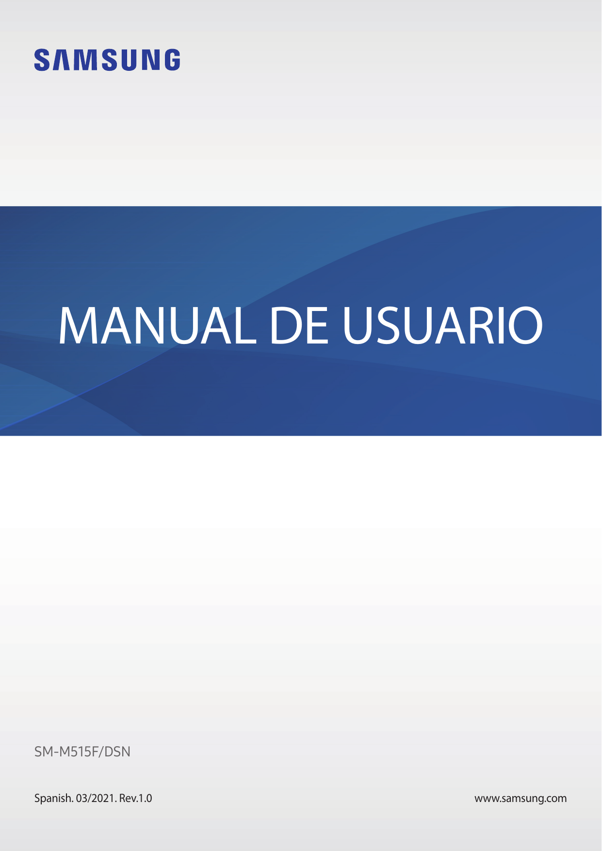 MANUAL DE USUARIOSM-M515F/DSNSpanish. 03/2021. Rev.1.0www.samsung.com
