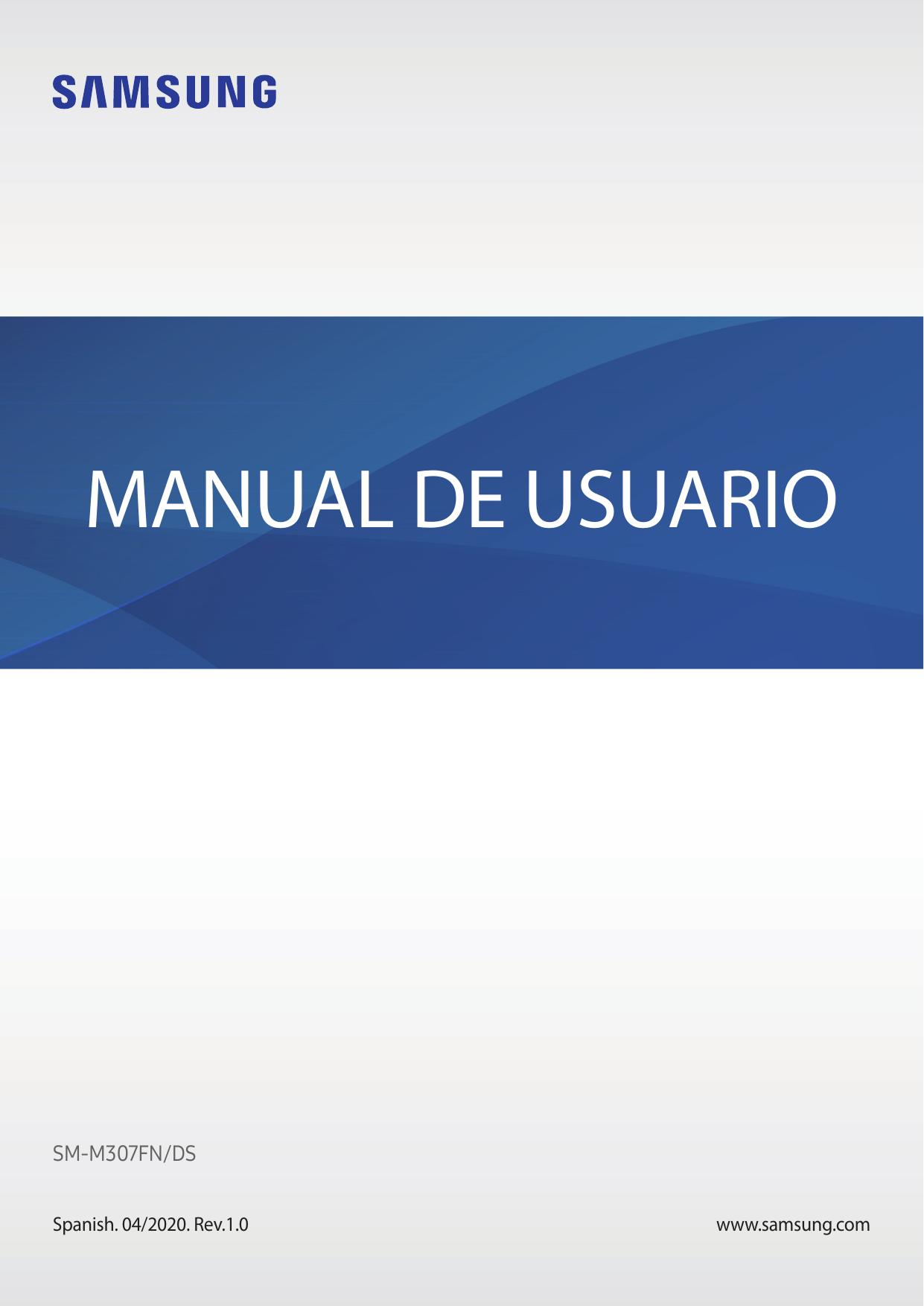 MANUAL DE USUARIOSM-M307FN/DSSpanish. 04/2020. Rev.1.0www.samsung.com