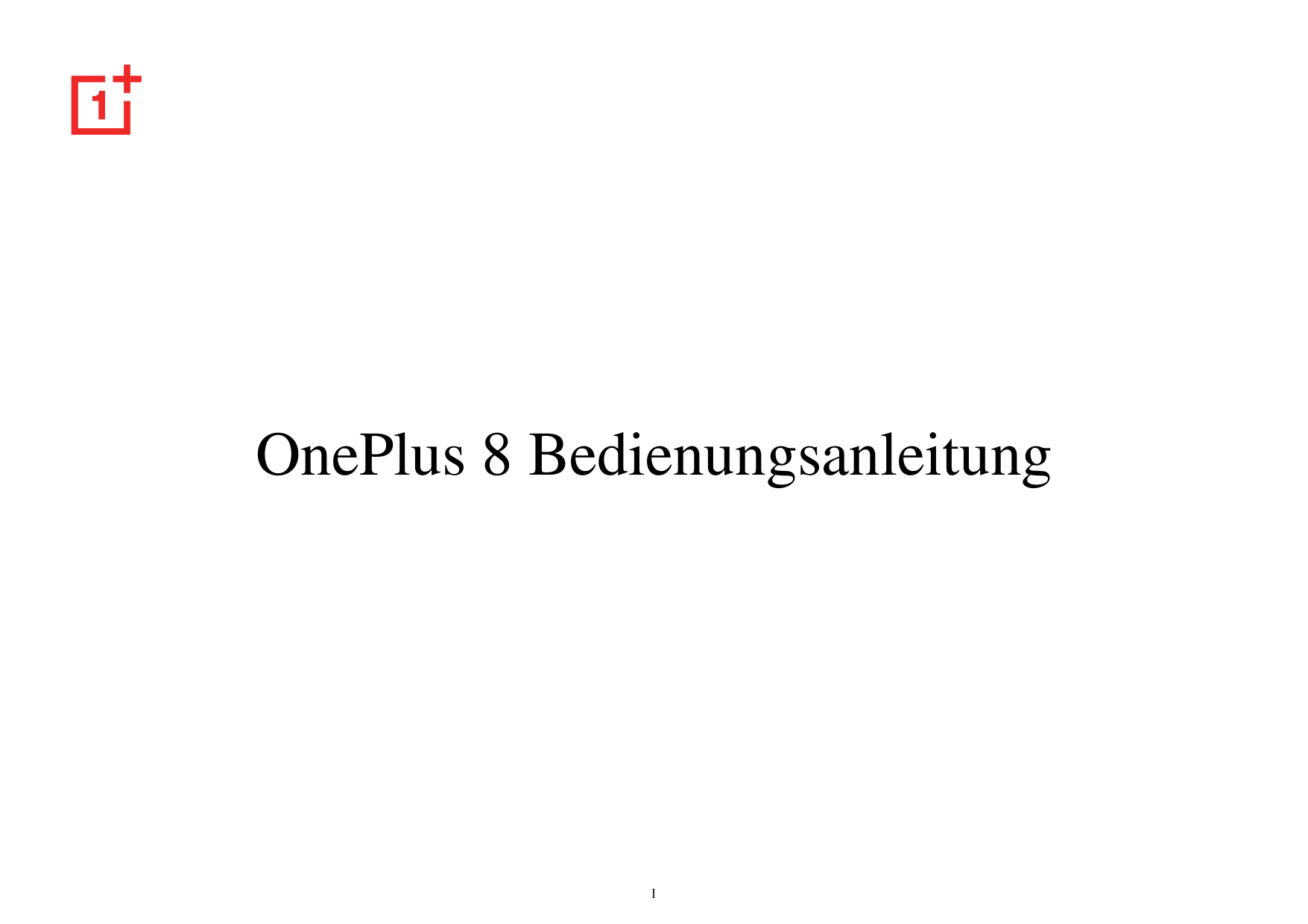 OnePlus 8 Bedienungsanleitung1