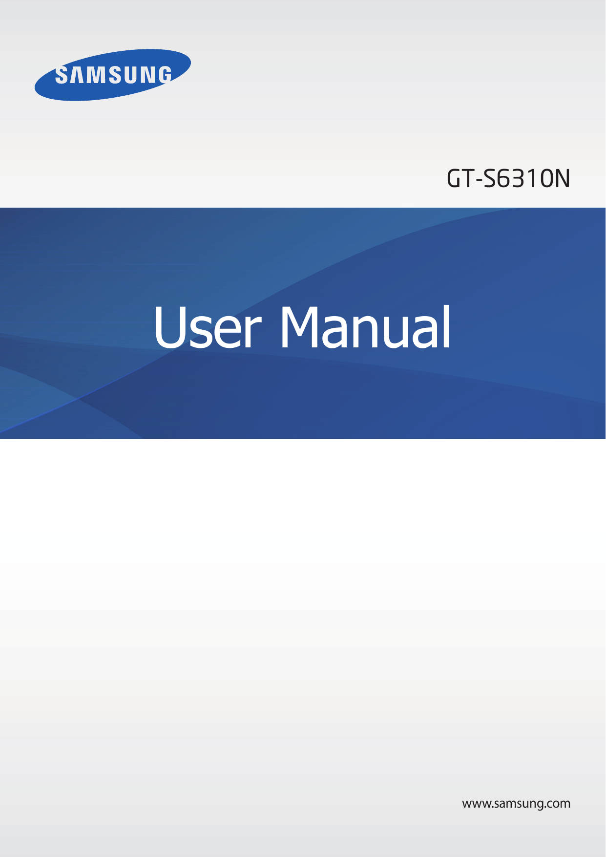 GT-S6310NUser Manualwww.samsung.com