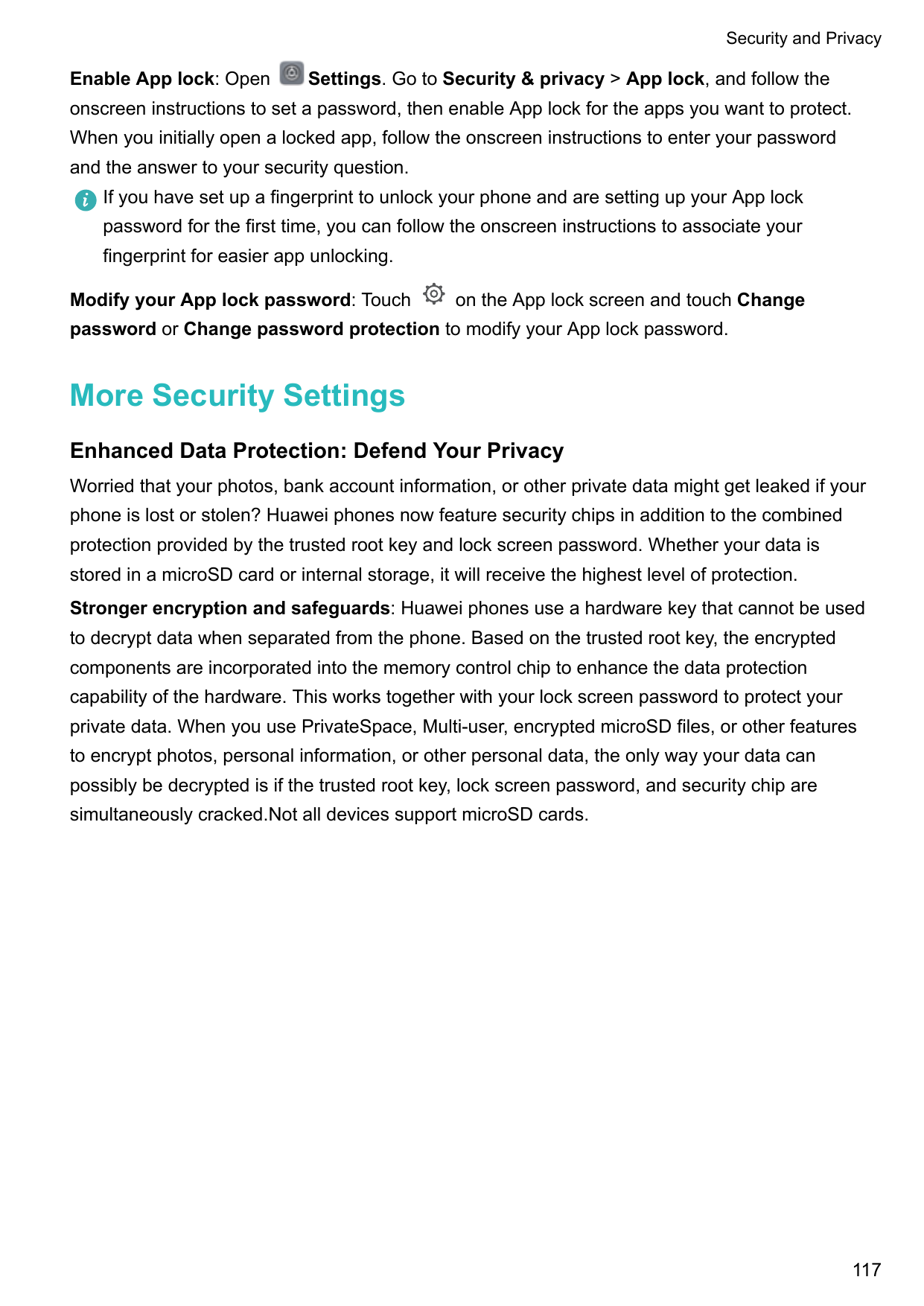 Security and PrivacyEnable App lock: OpenSettings. Go to Security & privacy > App lock, and follow theonscreen instructions to s