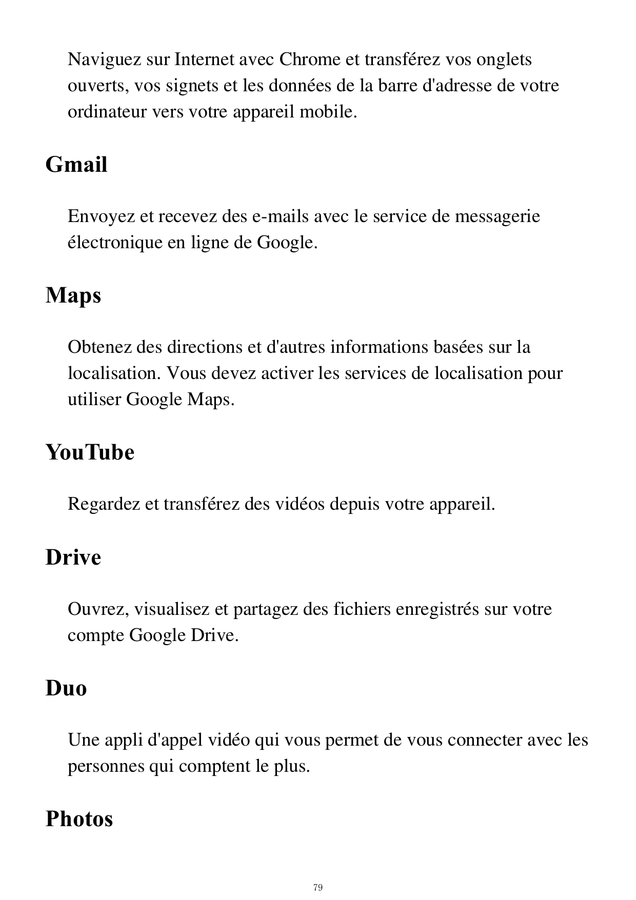 Naviguez sur Internet avec Chrome et transférez vos ongletsouverts, vos signets et les données de la barre d'adresse de votreord