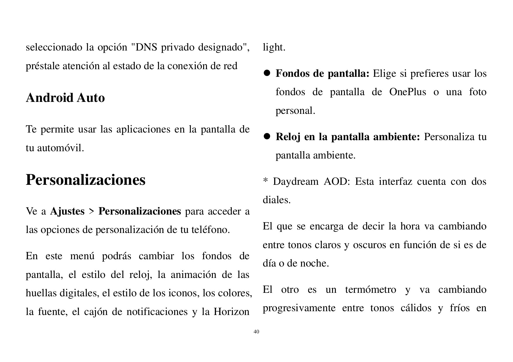 seleccionado la opción "DNS privado designado",light.préstale atención al estado de la conexión de red Fondos de pantalla: Elig