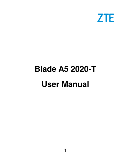 Blade A5 2020-TUser Manual1