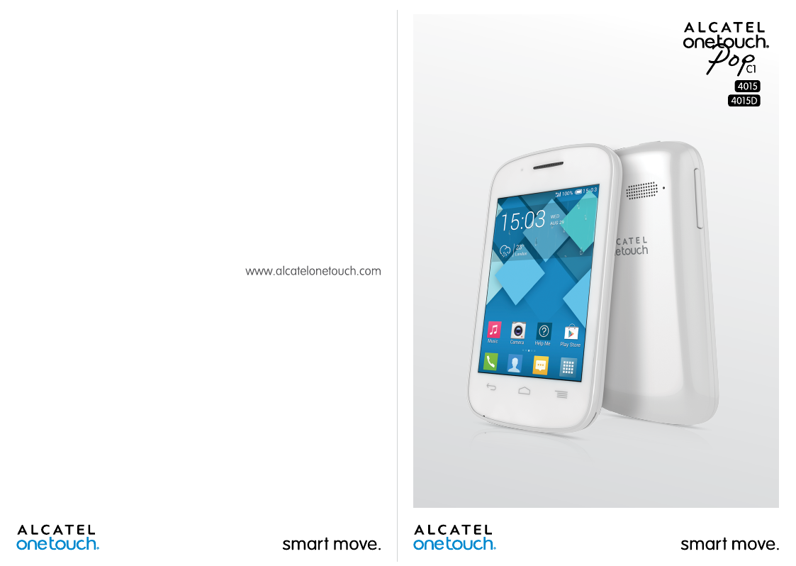 Strak tijdelijk Eerder Manual - Alcatel One Touch Pop C1 - Android 4.2 - Device Guides