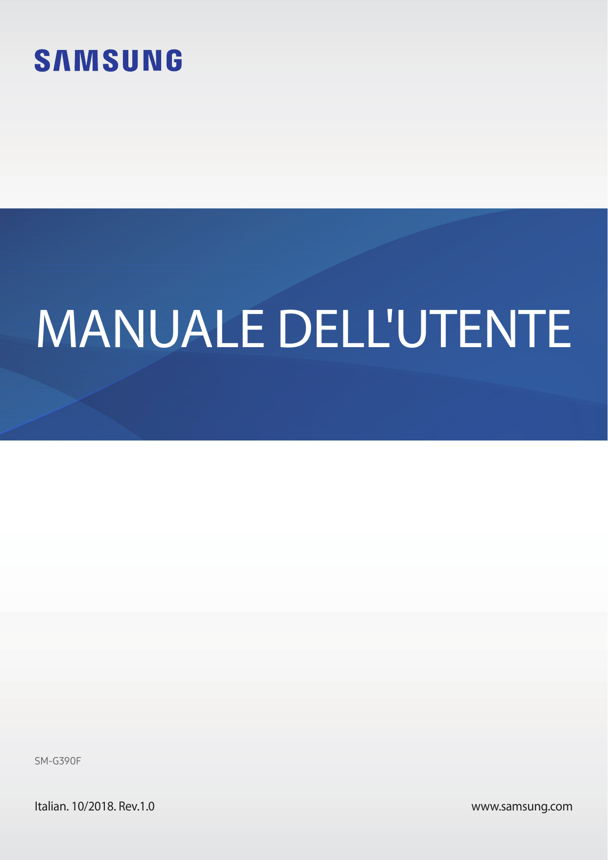 MANUALE DELL'UTENTESM-G390FItalian. 10/2018. Rev.1.0www.samsung.com