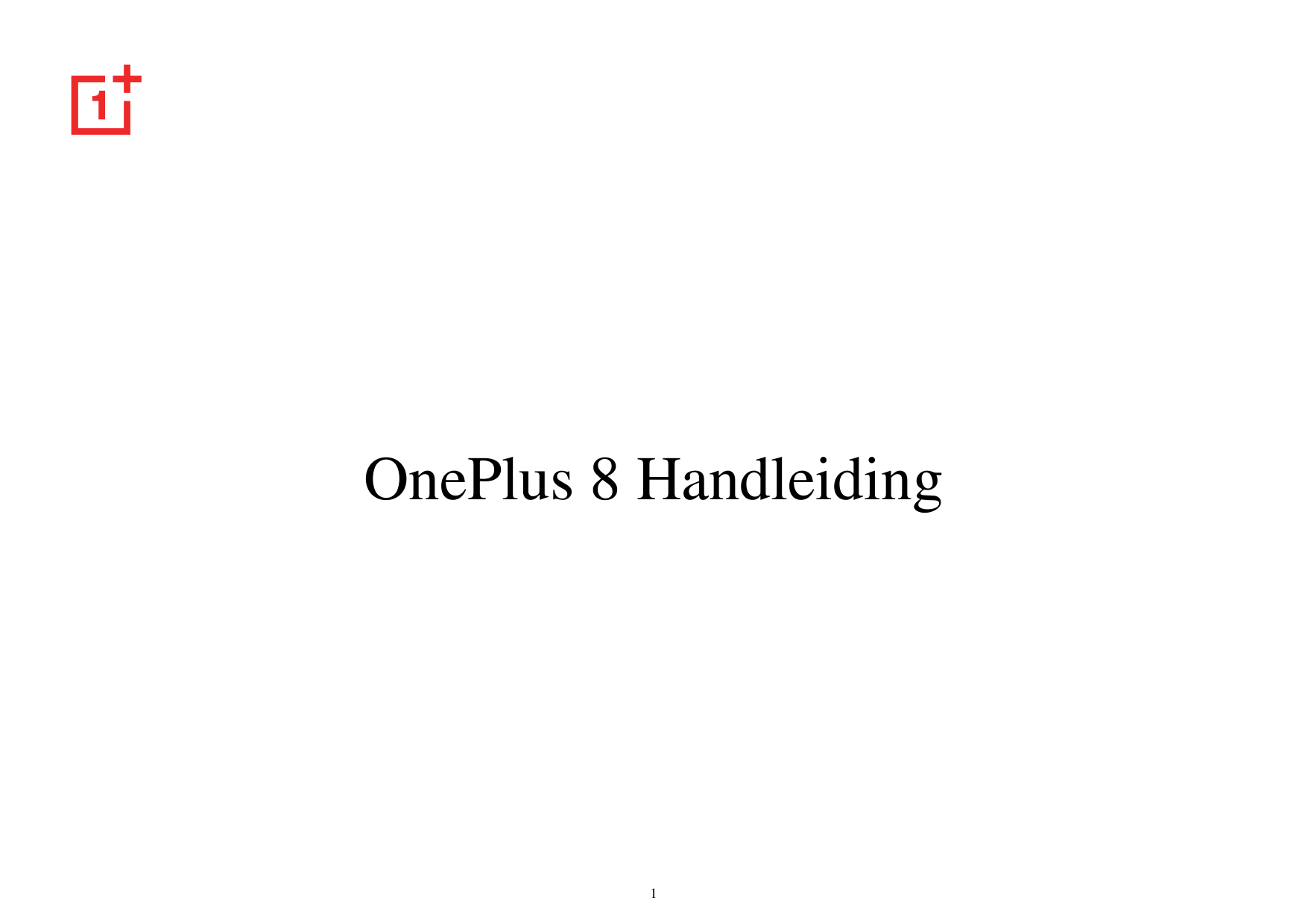 OnePlus 8 Handleiding1