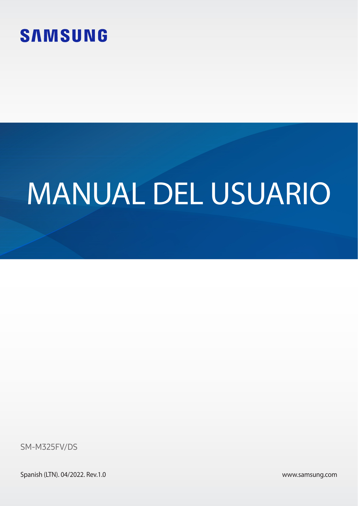 MANUAL DEL USUARIOSM-M325FV/DSSpanish (LTN). 04/2022. Rev.1.0www.samsung.com
