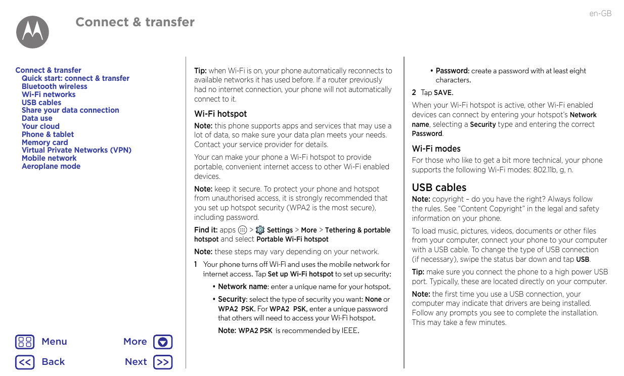 en-GBConnect & transferConnect & transferQuick start: connect & transferBluetooth wirelessWi-Fi networksUSB cablesShare your dat