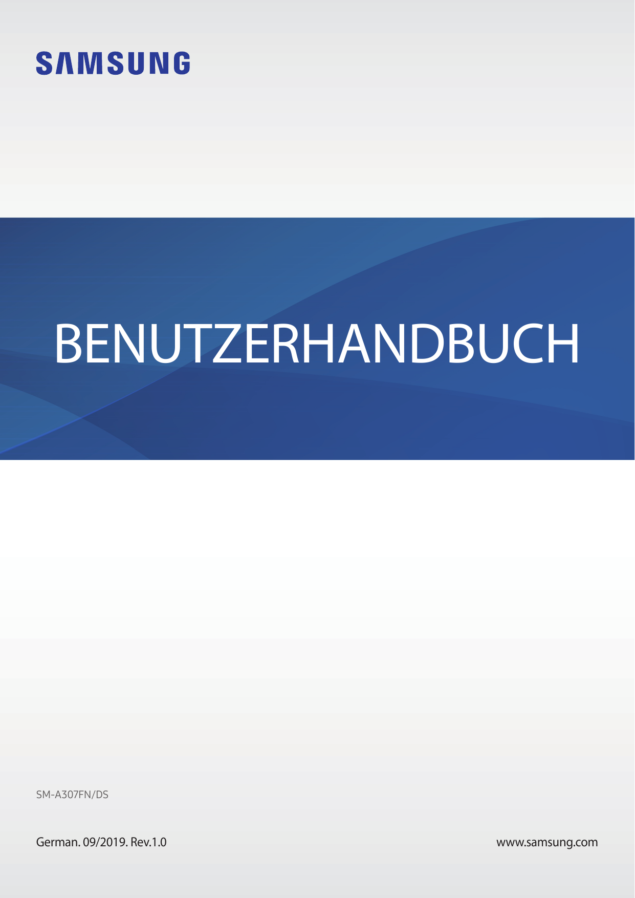 BENUTZERHANDBUCHSM-A307FN/DSGerman. 09/2019. Rev.1.0www.samsung.com