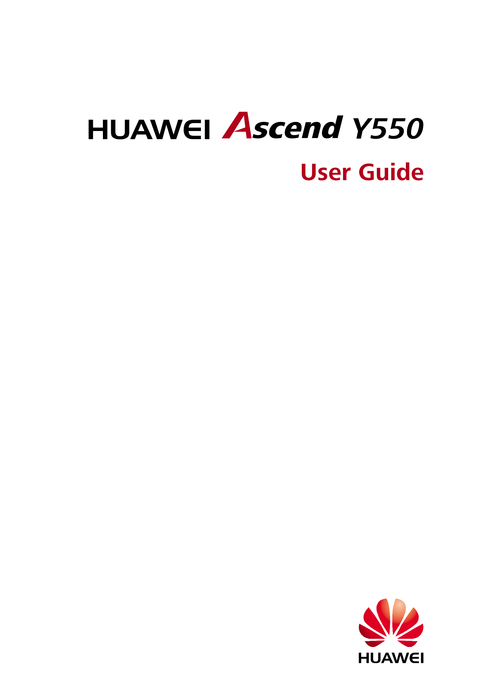 Y550
User Guide