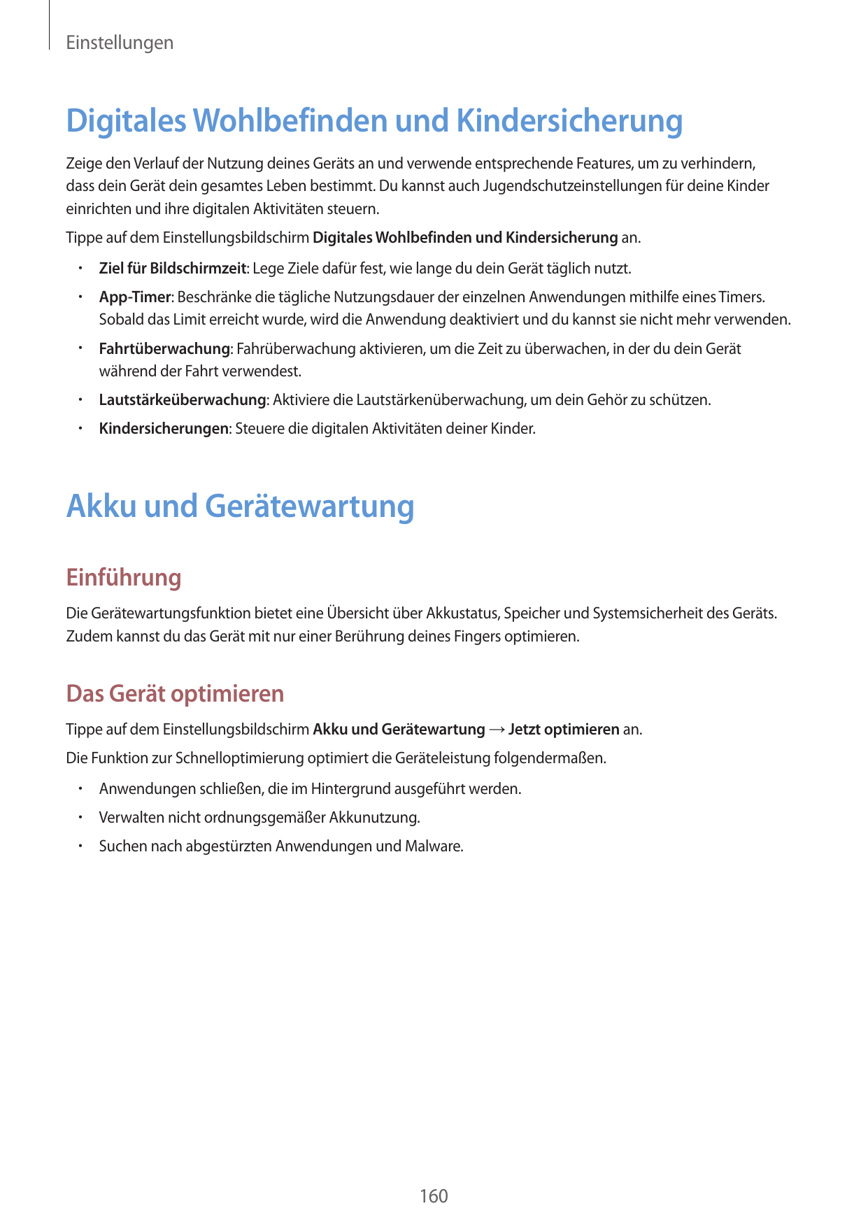 EinstellungenDigitales Wohlbefinden und KindersicherungZeige den Verlauf der Nutzung deines Geräts an und verwende entsprechende