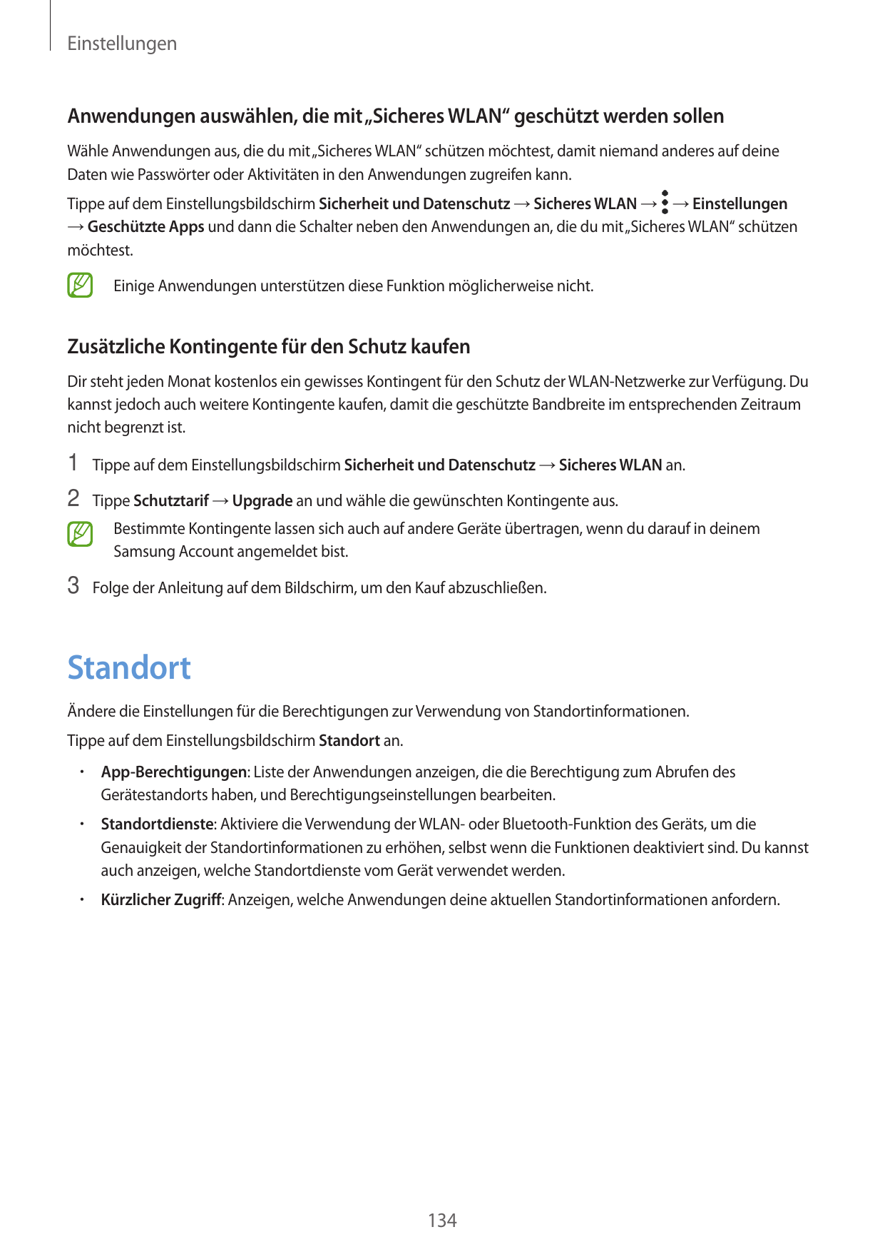 EinstellungenAnwendungen auswählen, die mit „Sicheres WLAN“ geschützt werden sollenWähle Anwendungen aus, die du mit „Sicheres W