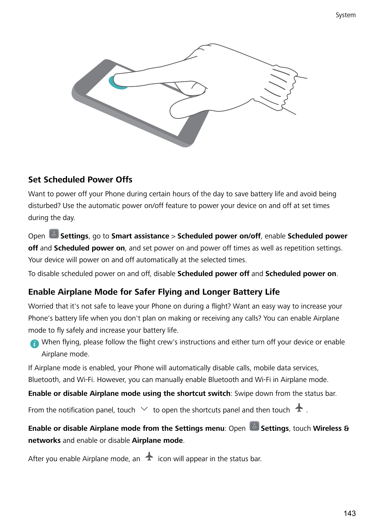 SystemSet Scheduled Power OffsWant to power off your Phone during certain hours of the day to save battery life and avoid beingd