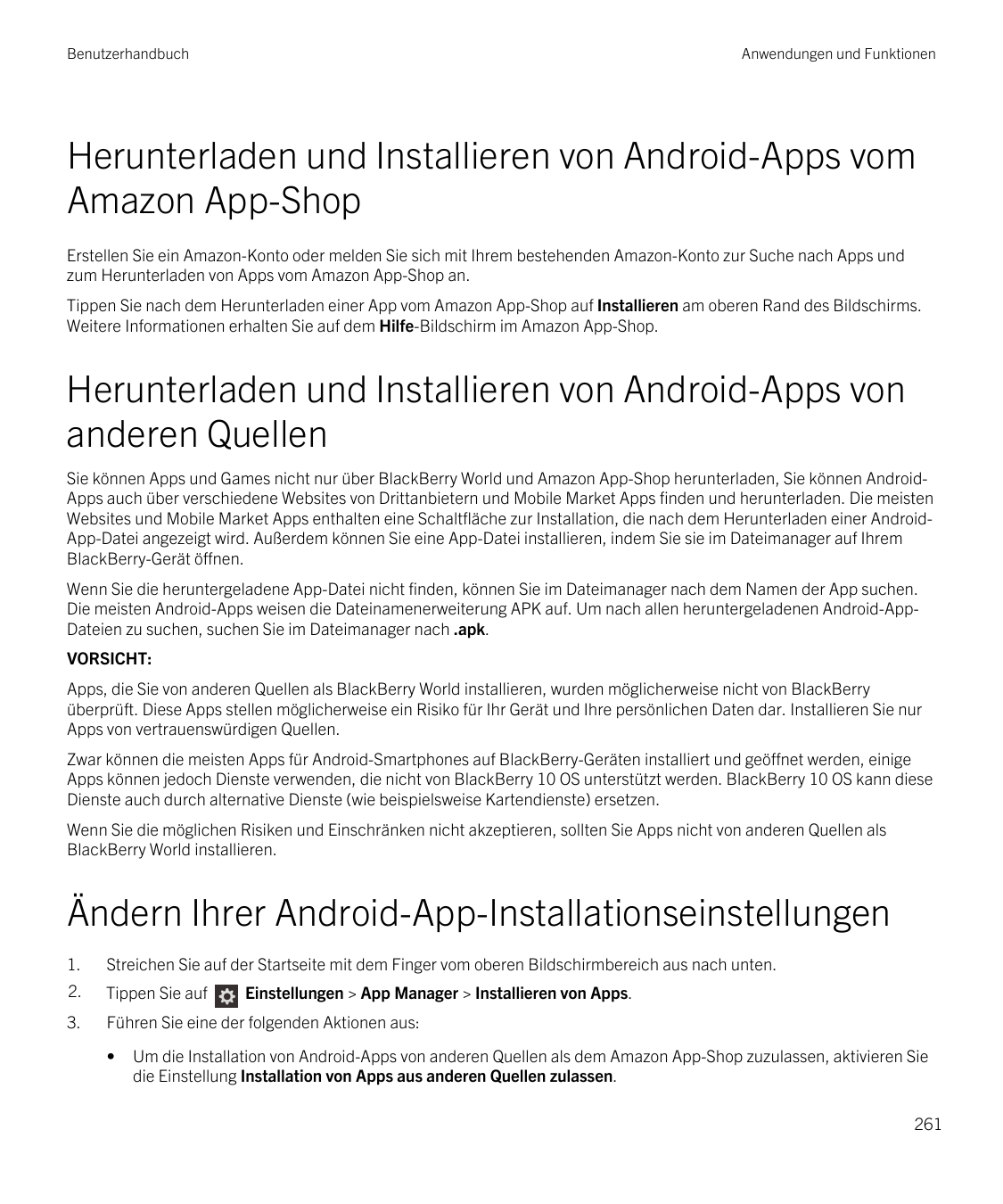 BenutzerhandbuchAnwendungen und FunktionenHerunterladen und Installieren von Android-Apps vomAmazon App-ShopErstellen Sie ein Am