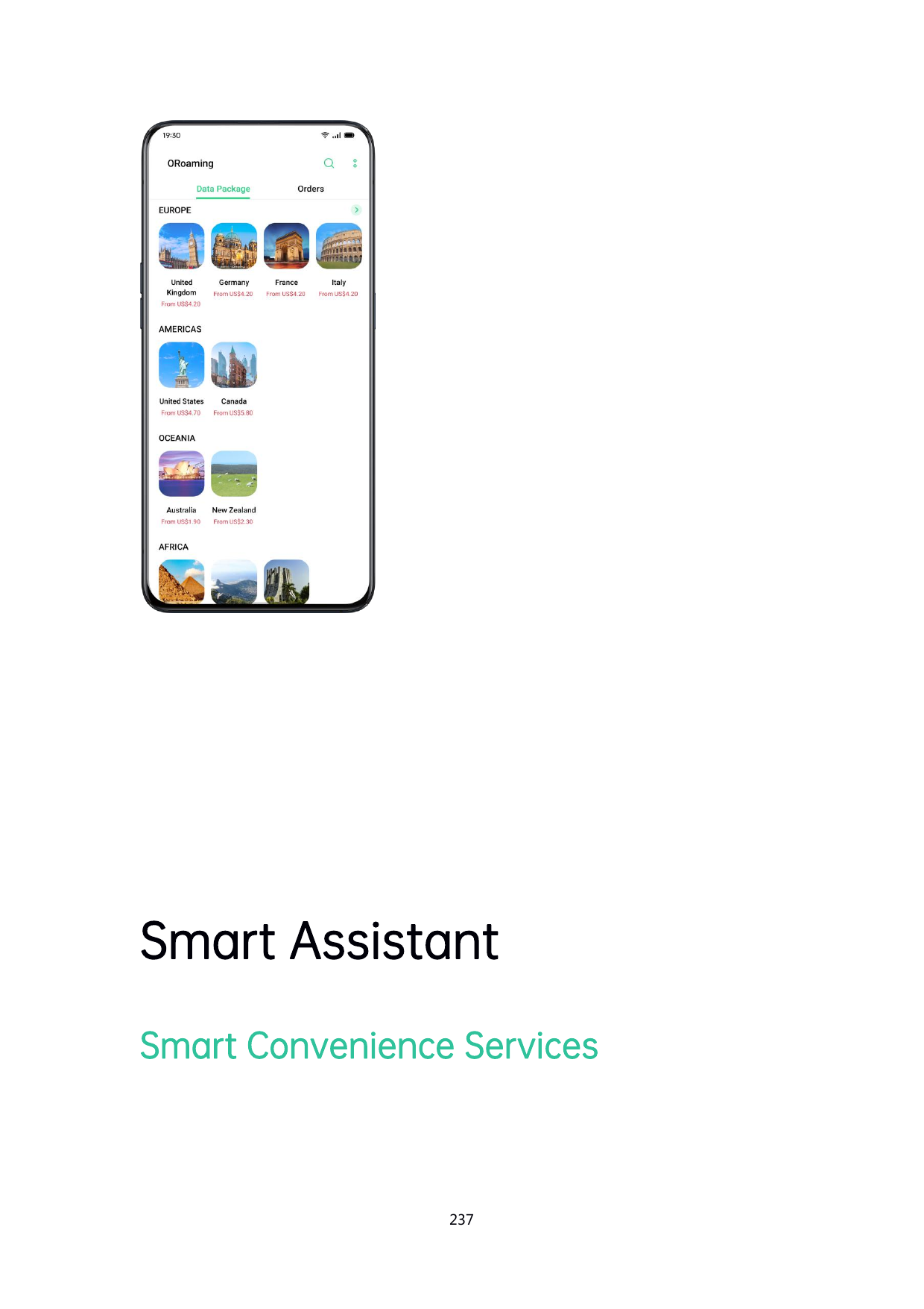Smart AssistantSmart Convenience Services237