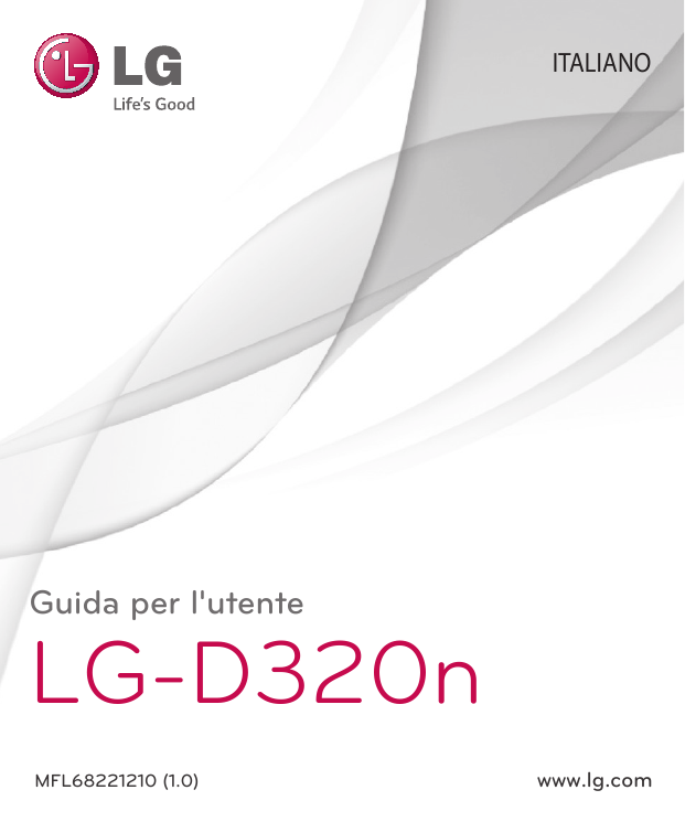 ITALIANOGuida per l'utenteLG-D320nMFL68221210 (1.0)www.lg.com