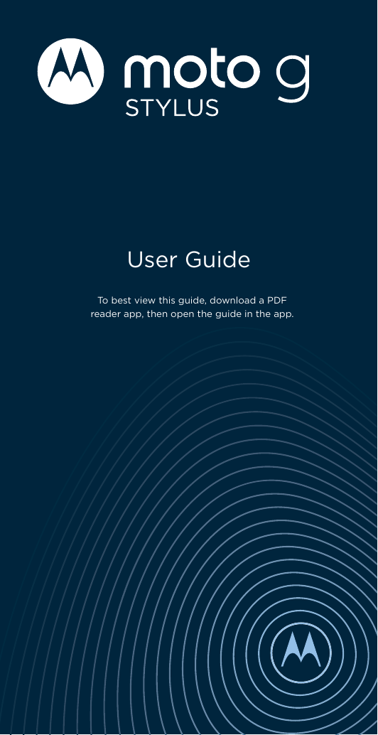 User GuideTo best view this guide, download a PDFreader app, then open the guide in the app.﻿