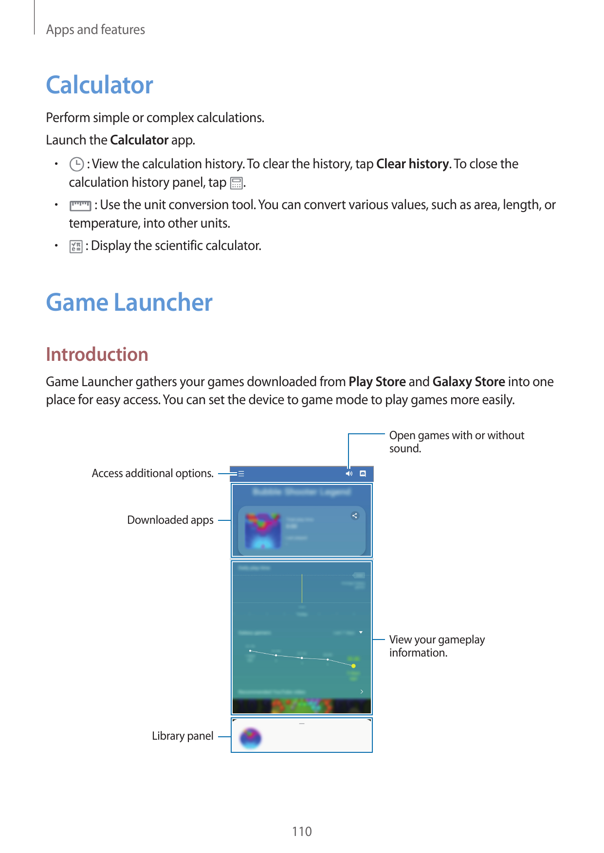 Apps and featuresCalculatorPerform simple or complex calculations.Launch the Calculator app.•: View the calculation history. To 