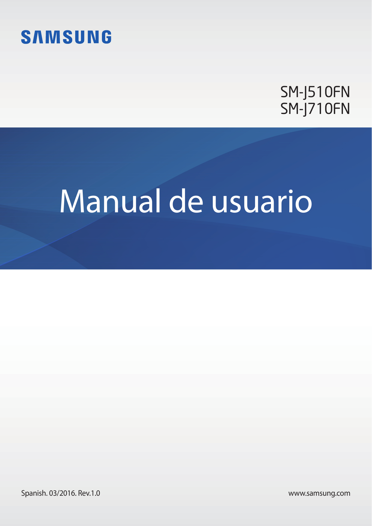 SM-J510FNSM-J710FNManual de usuarioSpanish. 03/2016. Rev.1.0www.samsung.com