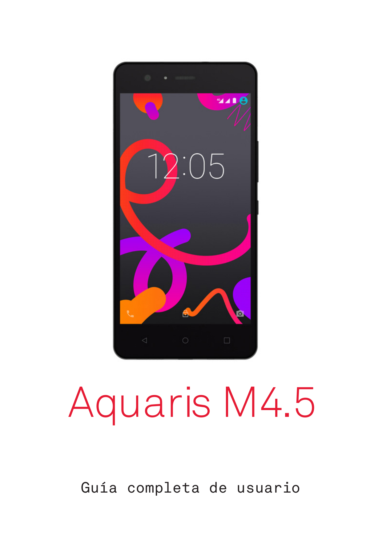 Aquaris M4.5Guía completa de usuario