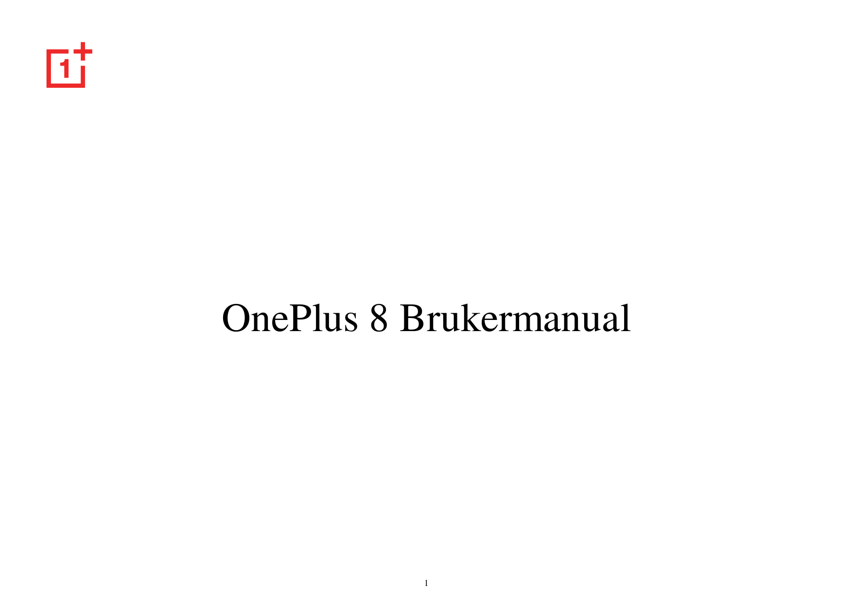 OnePlus 8 Brukermanual1