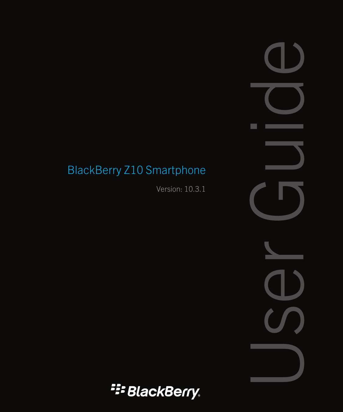 Version: 10.3.1User GuideBlackBerry Z10 Smartphone