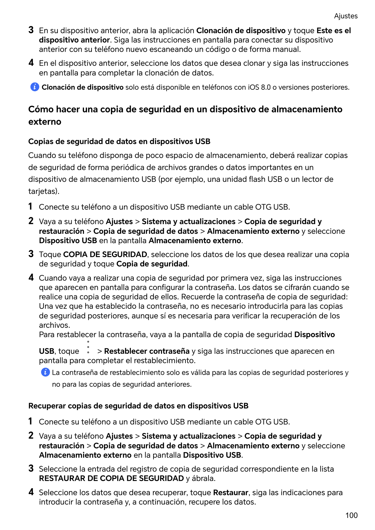 Ajustes3En su dispositivo anterior, abra la aplicación Clonación de dispositivo y toque Este es eldispositivo anterior. Siga las