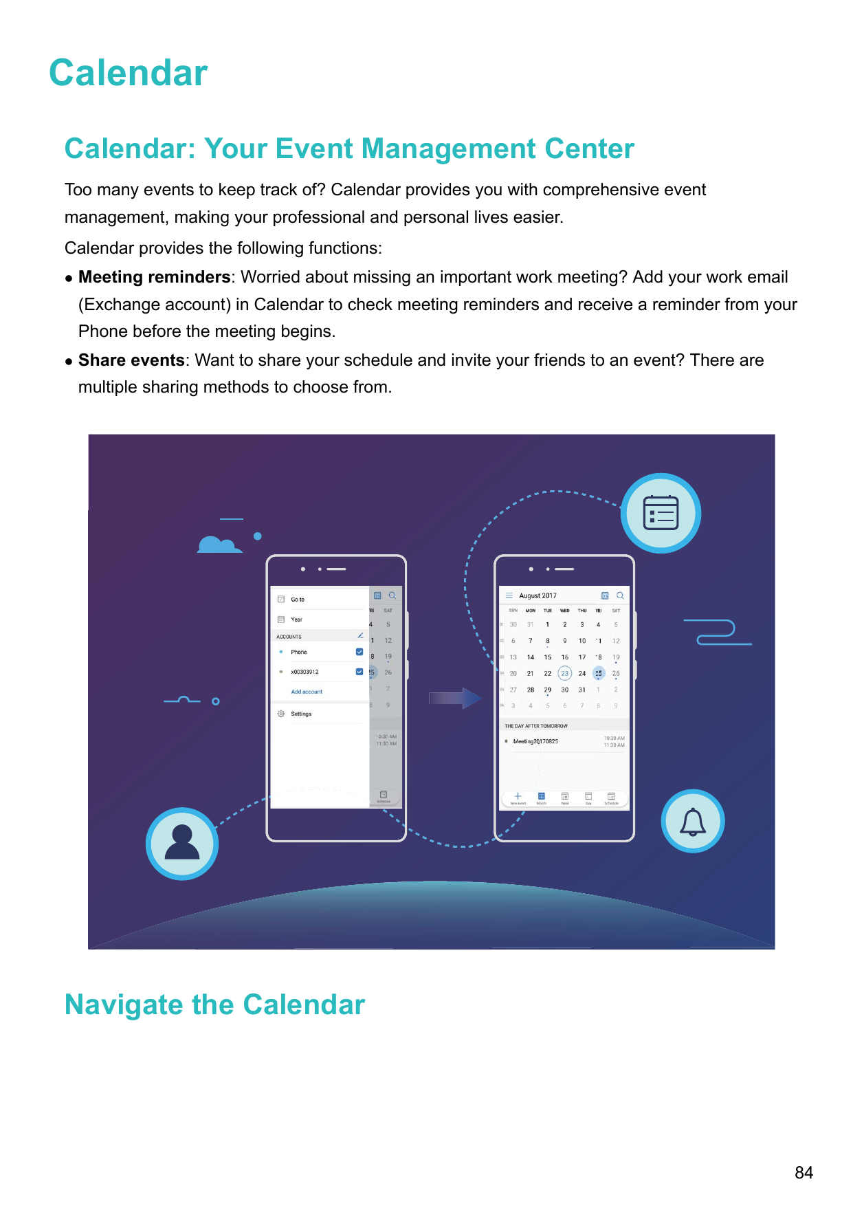 CalendarCalendar: Your Event Management CenterToo many events to keep track of? Calendar provides you with comprehensive eventma