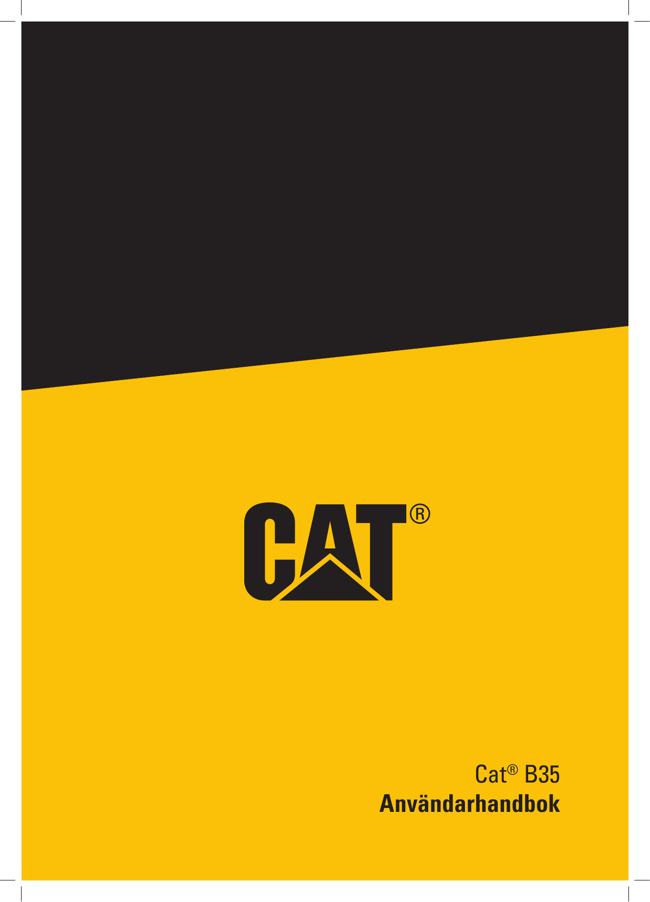 Cat® B35Användarhandbok1