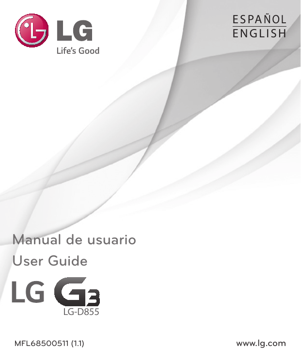 E S PA Ñ O LENGLISHManual de usuarioUser GuideLG-D855MFL68500511 (1.1)www.lg.com