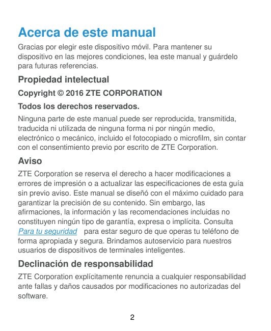 Acerca de este manualGracias por elegir este dispositivo móvil. Para mantener sudispositivo en las mejores condiciones, lea este