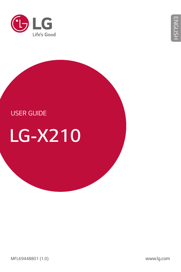 ENGLISHUser GuideLG-X210MFL69448801 (1.0)www.lg.com