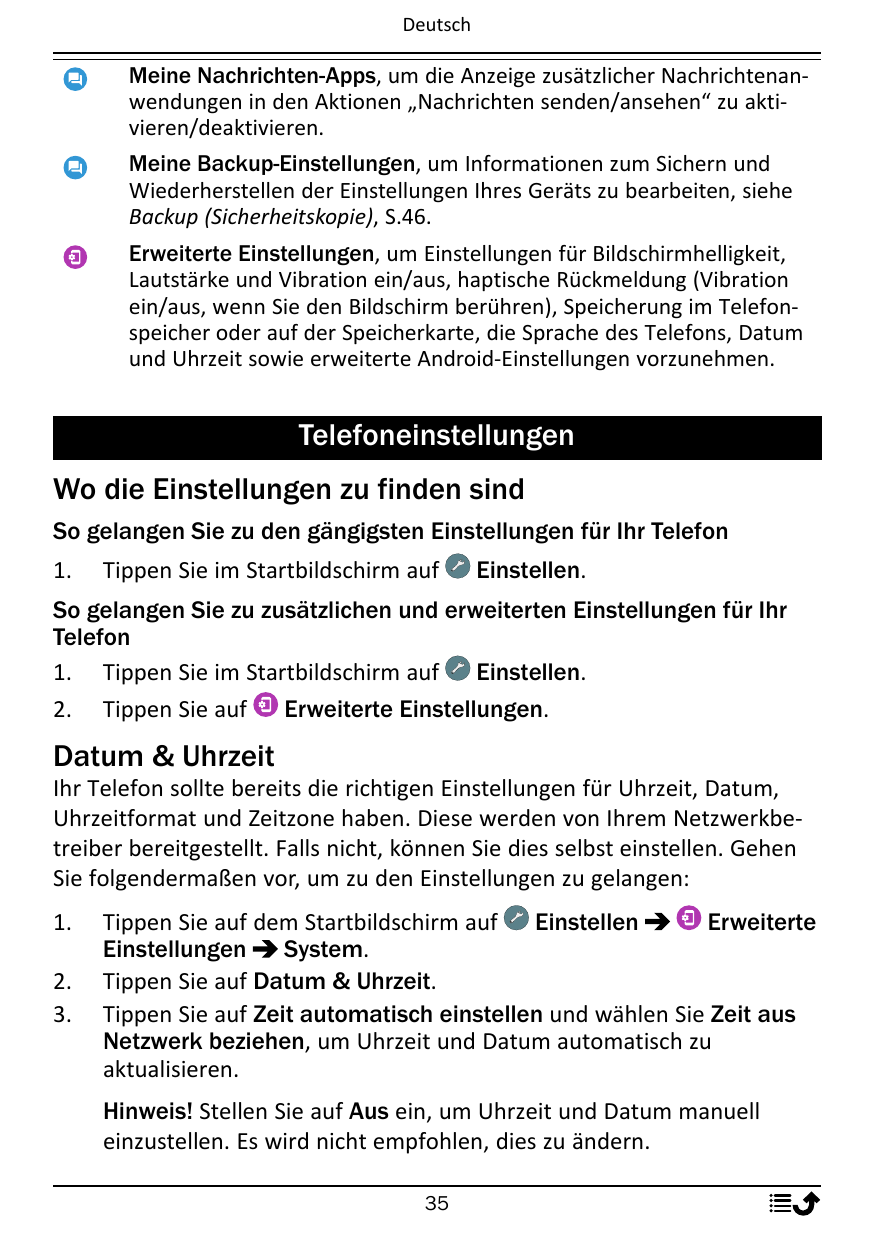 DeutschMeine Nachrichten-Apps, um die Anzeige zusätzlicher Nachrichtenanwendungen in den Aktionen „Nachrichten senden/ansehen“ z