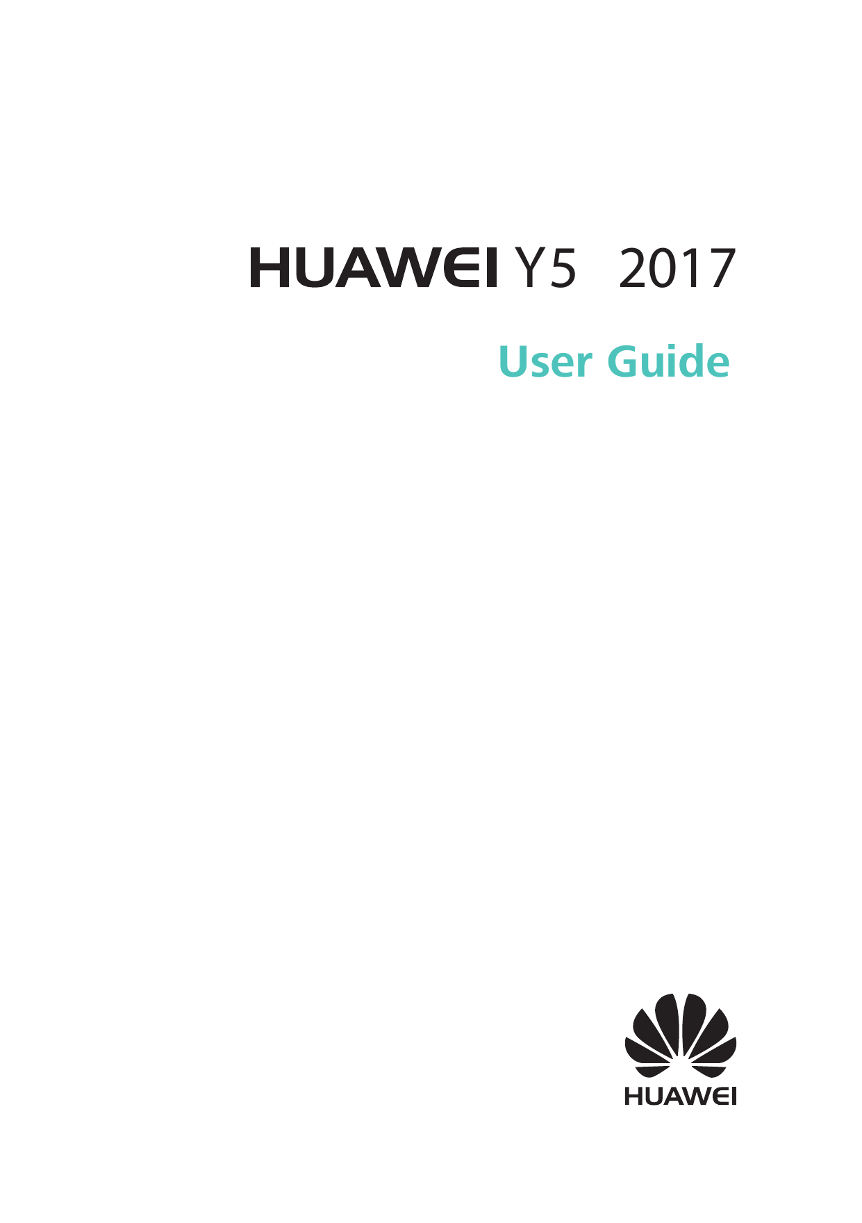 Y5 2017User Guide