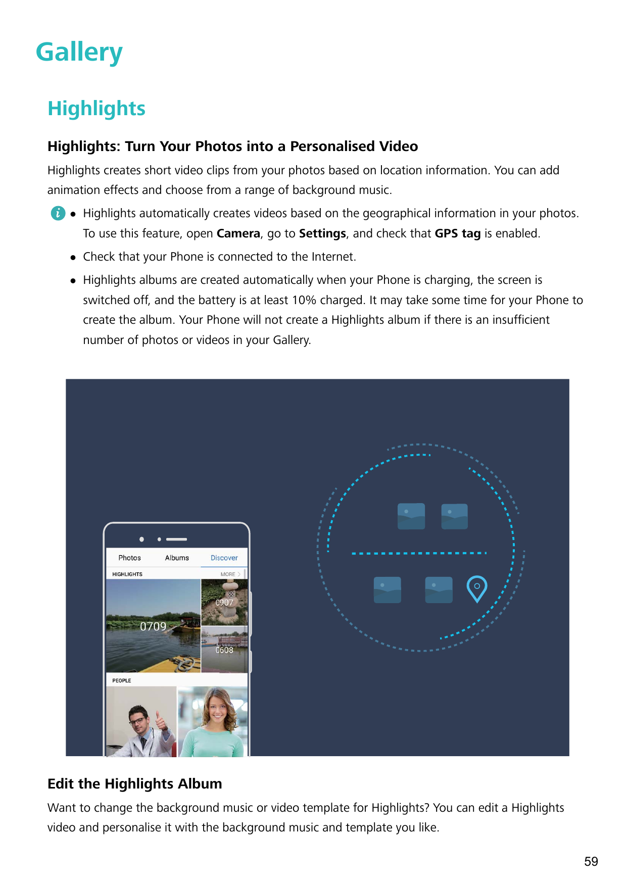 GalleryHighlightsHighlights: Turn Your Photos into a Personalised VideoHighlights creates short video clips from your photos bas