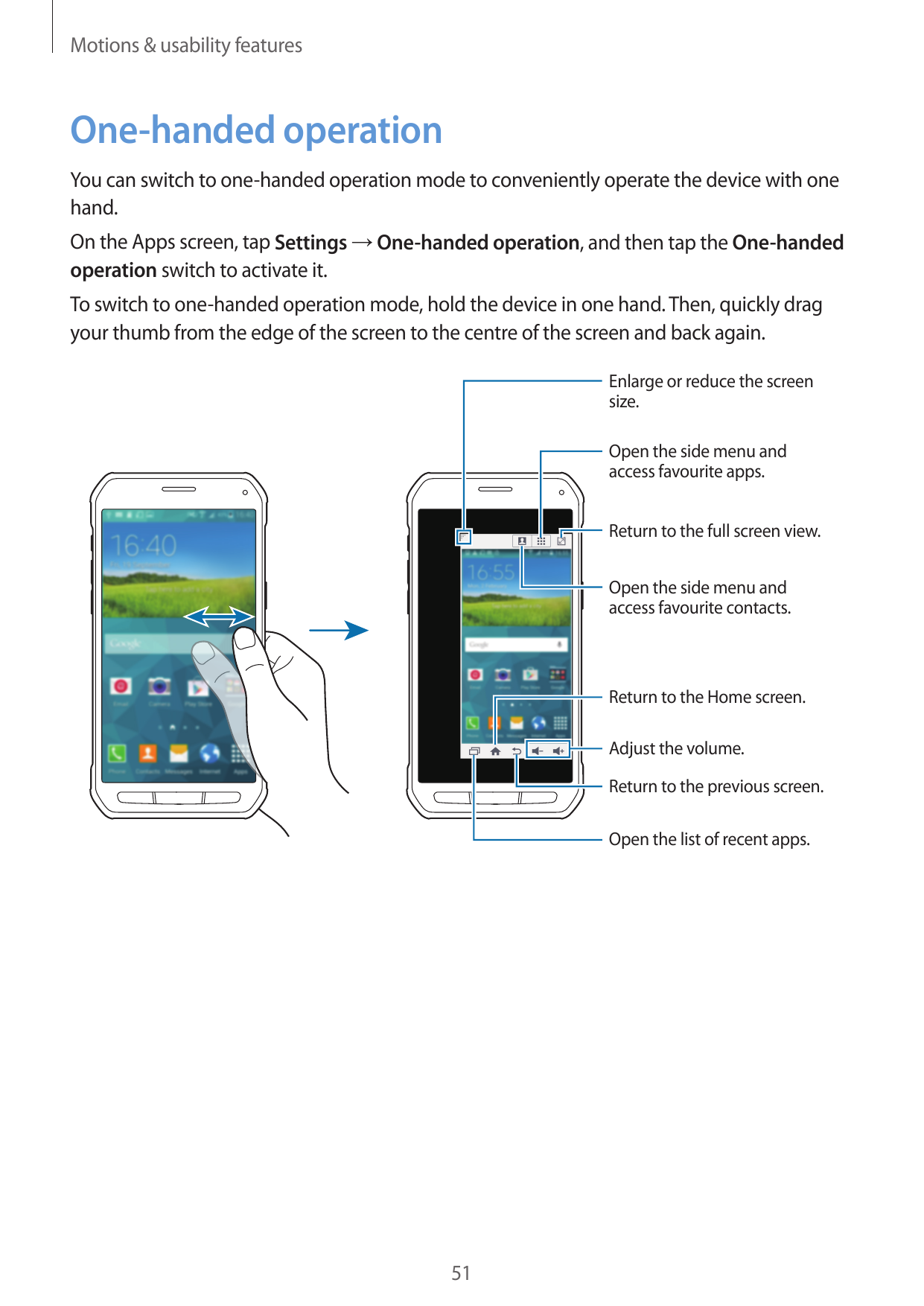 Manual - Samsung Galaxy S5 Active - Android 5.0 - Device Guides